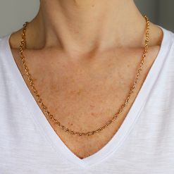 The Infinity Necklace Yellow Gold 18K