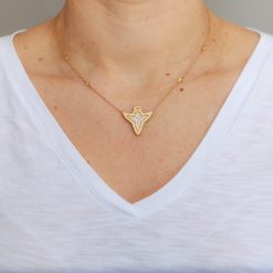 The Angel Design Necklace 18K and Diamonds