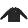 Sweatshirt Pattern Gold Angel Black