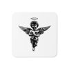 Angel Official cork-back coaster