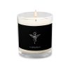 Angel Official Reserved Glass Jar Soy Wax Candle Black