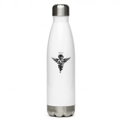 Big Angel Official Stainless Steel Water Bottle White
