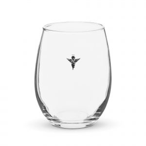 Small Angel Official Stemless Wine Glass