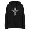 Big Angel Official Unisex Essential Eco Hoodie Black