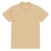 Small White Angel Design Premium Piquet Polo Shirt