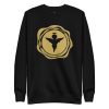 Big Angel Design Stamp Unisex Premium Sweatshirt