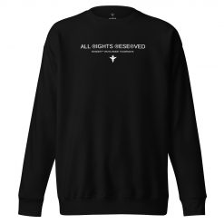 Reserved Concept Unisex Premium Sweatshirt Black