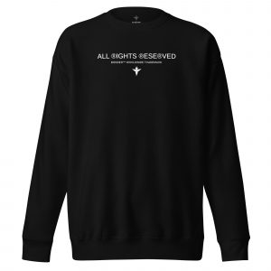Reserved Concept Unisex Premium Sweatshirt Black