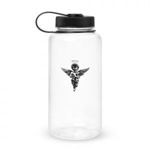 Angel Official Wide Mouth Plastic Water Bottle