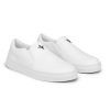 Angel Official Men’s Slip-on Canvas Shoes - White Sole