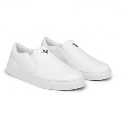 Angel Official Women’s Slip-on Canvas Shoes White - White Sole