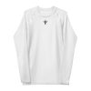 Small Angel Official Men's Rash Guard Long Sleeve White